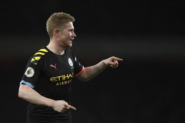  德布劳内英超百球里程碑，曼城客场绝杀纽卡  